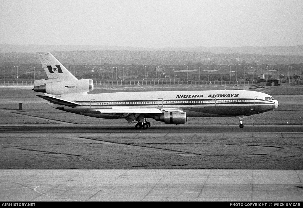 Aircraft Photo of 5N-ANN | McDonnell Douglas DC-10-30 | Nigeria Airways | AirHistory.net #31540