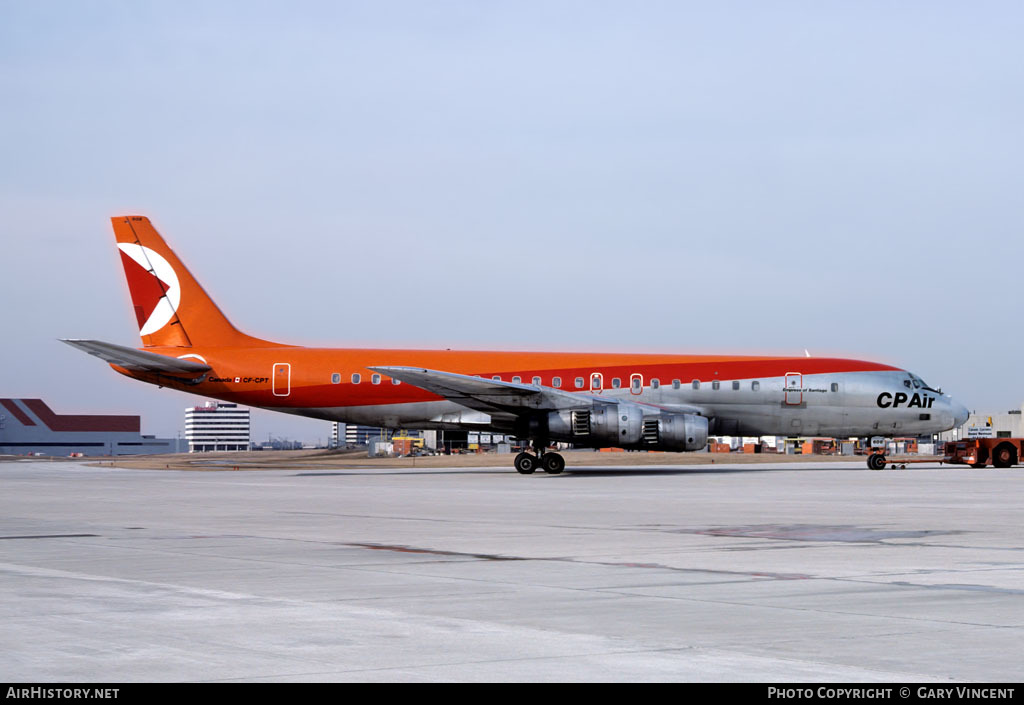 Aircraft Photo of CF-CPT | Douglas DC-8-55CF Jet Trader | CP Air | AirHistory.net #31551