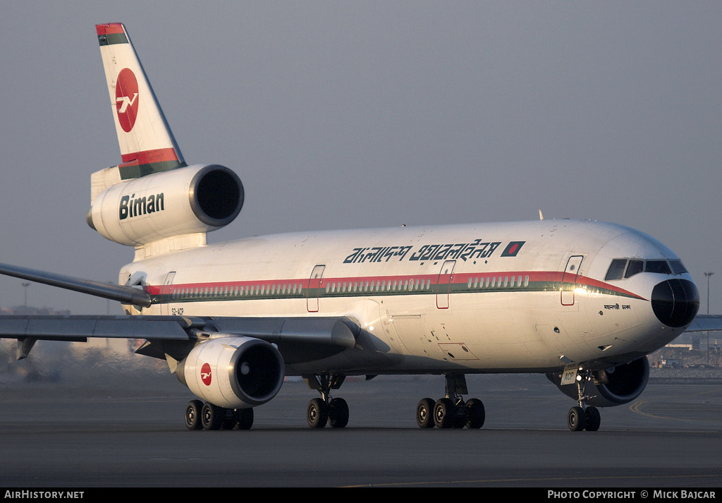 Aircraft Photo of S2-ACP | McDonnell Douglas DC-10-30 | Biman Bangladesh Airlines | AirHistory.net #31562