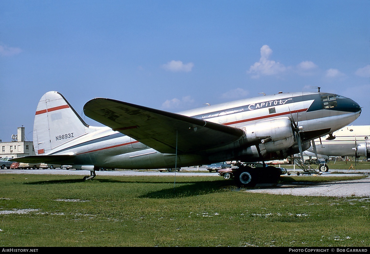 Aircraft Photo of N9893Z | Curtiss C-46D Commando | Capitol International Airways | AirHistory.net #31579