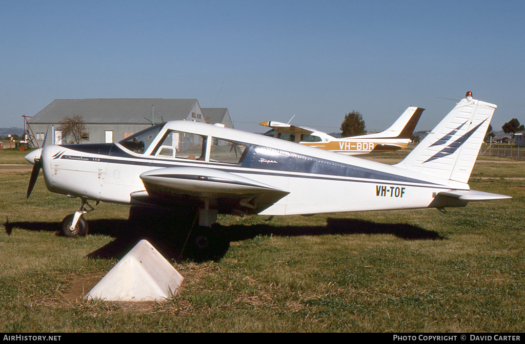Aircraft Photo of VH-TOF | Piper PA-28-140 Cherokee | AirHistory.net #31593