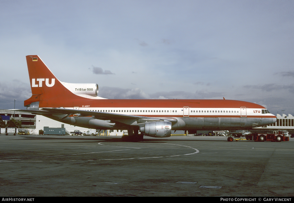 Aircraft Photo of D-AERT | Lockheed L-1011-385-3 TriStar 500 | LTU - Lufttransport-Unternehmen | AirHistory.net #31597