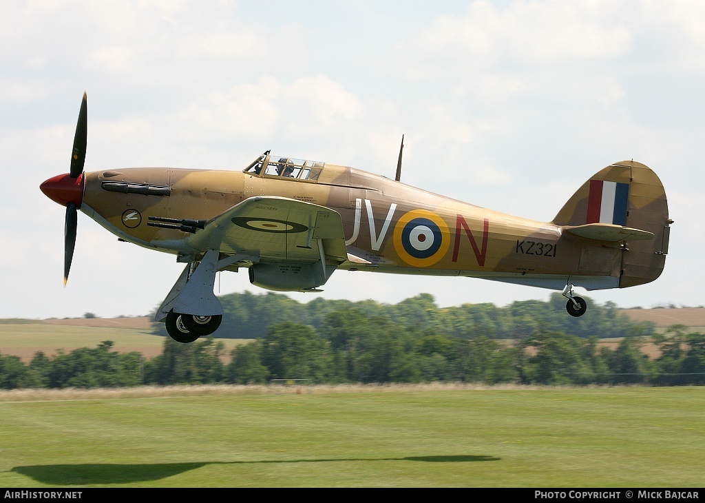 Aircraft Photo of G-HURY / KZ321 | Hawker Hurricane Mk4 | UK - Air Force | AirHistory.net #31599