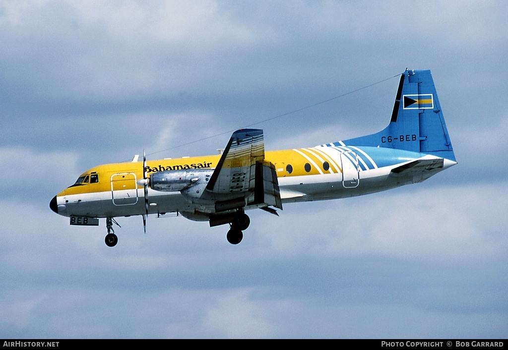 Aircraft Photo of C6-BEB | British Aerospace BAe-748 Srs2A/344 | Bahamasair | AirHistory.net #31601