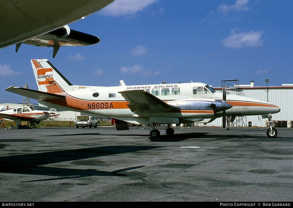 Aircraft Photo of N860SA | Beech 99A Airliner | Shawnee Airlines | AirHistory.net #31606