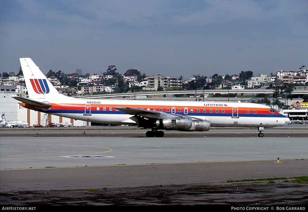 Aircraft Photo of N8060U | Douglas DC-8-52 | United Airlines | AirHistory.net #31607