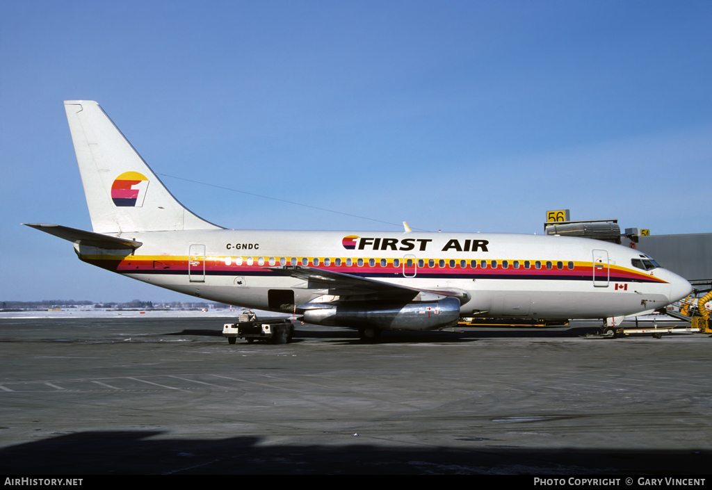 Aircraft Photo of C-GNDC | Boeing 737-242C | First Air | AirHistory.net #31612