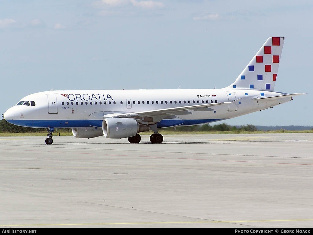 Aircraft Photo of 9A-CTI | Airbus A319-112 | Croatia Airlines | AirHistory.net #31618