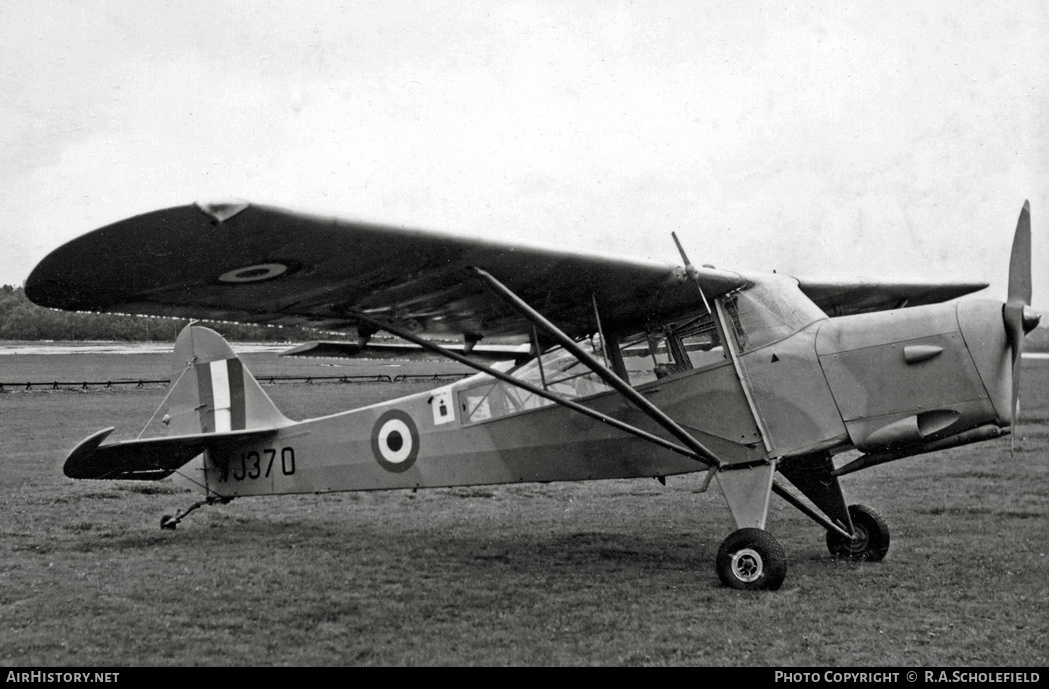 Aircraft Photo of WJ370 | Auster K Auster AOP6 | UK - Air Force | AirHistory.net #31632