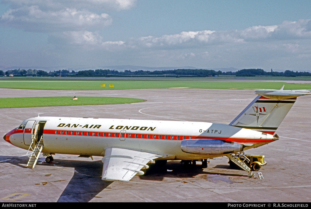 Aircraft Photo of G-ATPJ | BAC 111-301AG One-Eleven | Dan-Air London | AirHistory.net #31642