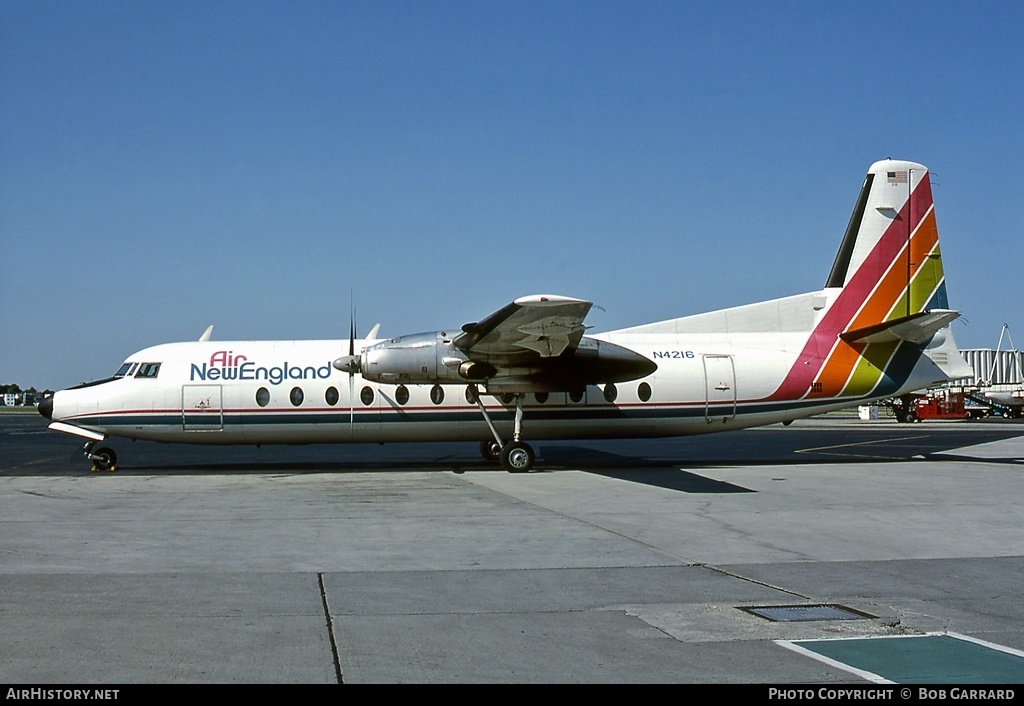 Aircraft Photo of N4216 | Fairchild Hiller FH-227B | Air New England | AirHistory.net #31644