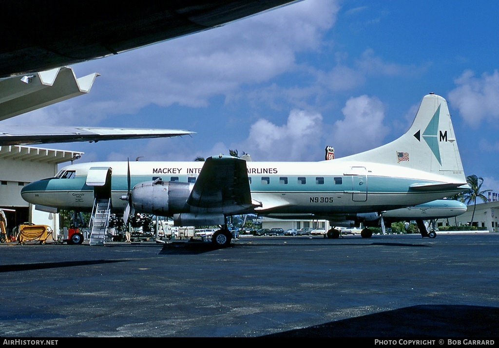 Aircraft Photo of N9305 | Convair 440-86 Metropolitan | Mackey International Airlines | AirHistory.net #31652