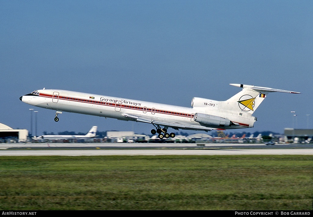 Aircraft Photo of YR-TPJ | Tupolev Tu-154B-2 | Guyana Airways | AirHistory.net #31654