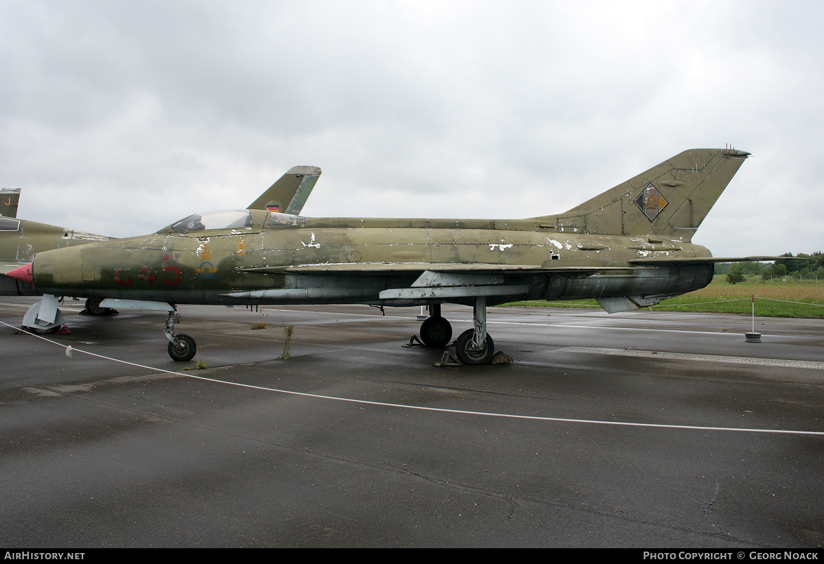 Aircraft Photo of 645 | Mikoyan-Gurevich MiG-21F-13 | East Germany - Air Force | AirHistory.net #31670
