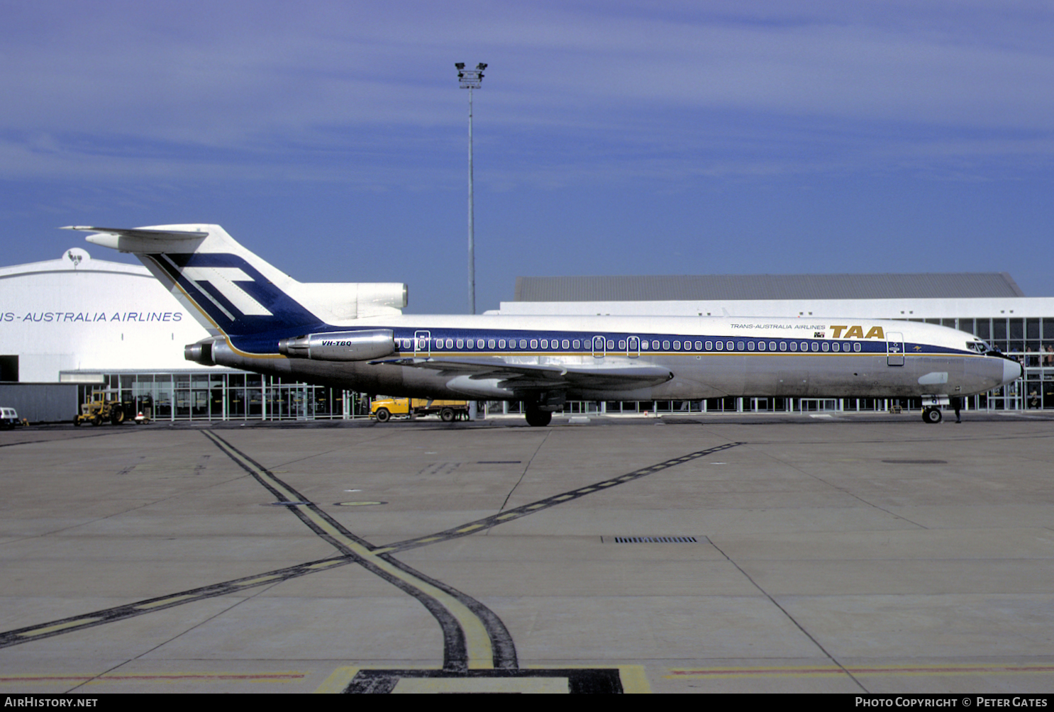 Aircraft Photo of VH-TBQ | Boeing 727-276/Adv | Trans-Australia Airlines - TAA | AirHistory.net #31682