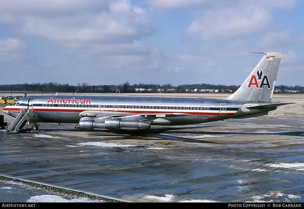 Aircraft Photo of N7524A | Boeing 707-123(B) | American Airlines | AirHistory.net #31684