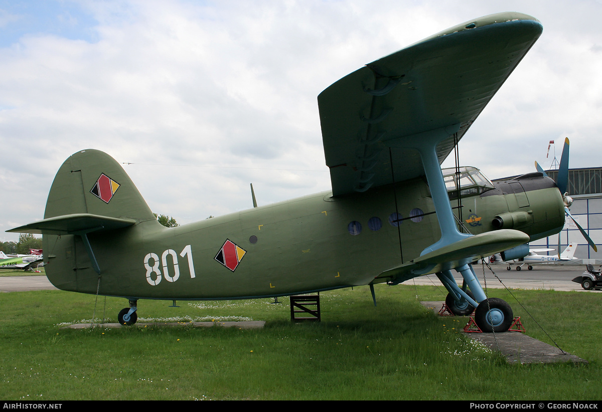Aircraft Photo of 801 | Antonov An-2T | East Germany - Air Force | AirHistory.net #31685