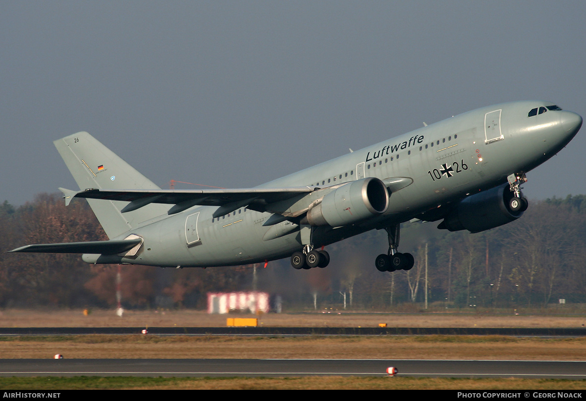 Aircraft Photo of 1026 | Airbus A310-304 | Germany - Air Force | AirHistory.net #31694