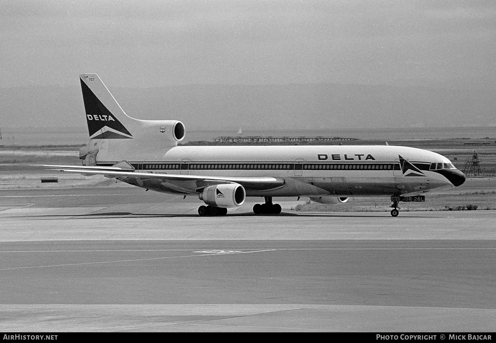 Aircraft Photo of N707DA | Lockheed L-1011-385-1 TriStar 1 | Delta Air Lines | AirHistory.net #31696