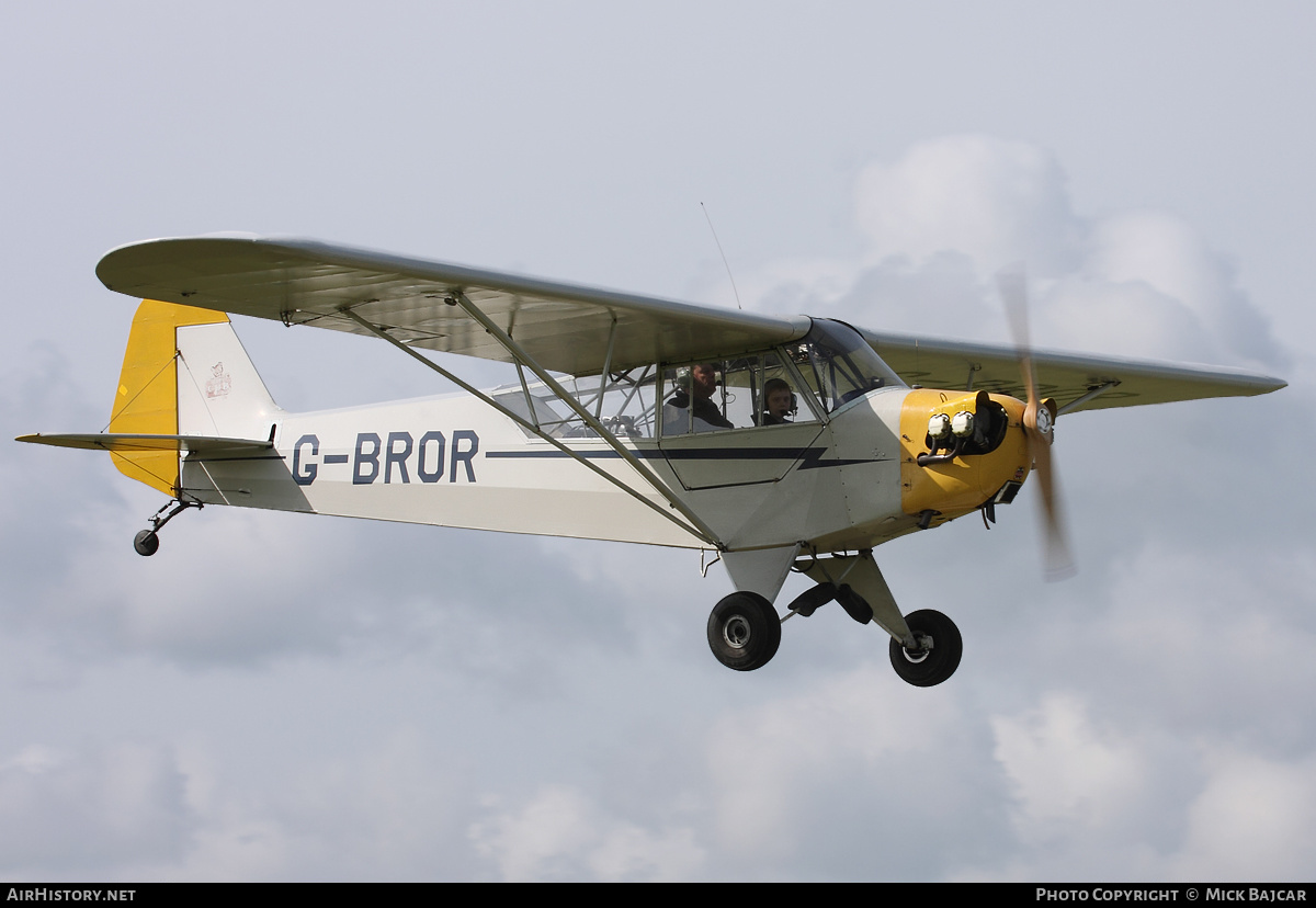 Aircraft Photo of G-BROR | Piper J-3C-65 Cub | AirHistory.net #31701
