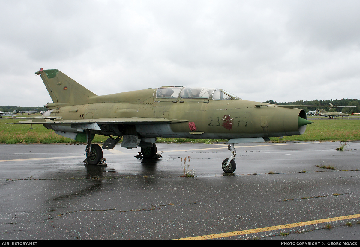 Aircraft Photo of 2377 | Mikoyan-Gurevich MiG-21UM | East Germany - Air Force | AirHistory.net #31716