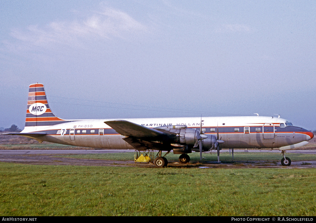 Aircraft Photo of PH-DSO | Douglas DC-7C | Martinair Holland | AirHistory.net #31722