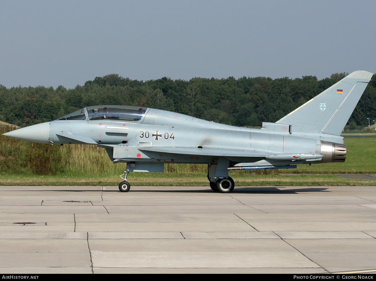 Aircraft Photo of 3004 | Eurofighter EF-2000 Typhoon T | Germany - Air Force | AirHistory.net #31725