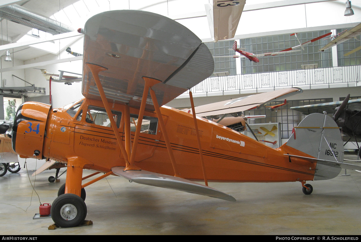 Aircraft Photo of N16512 / NC16512 | Waco YKS-6 | Deutsches Museum | AirHistory.net #31738