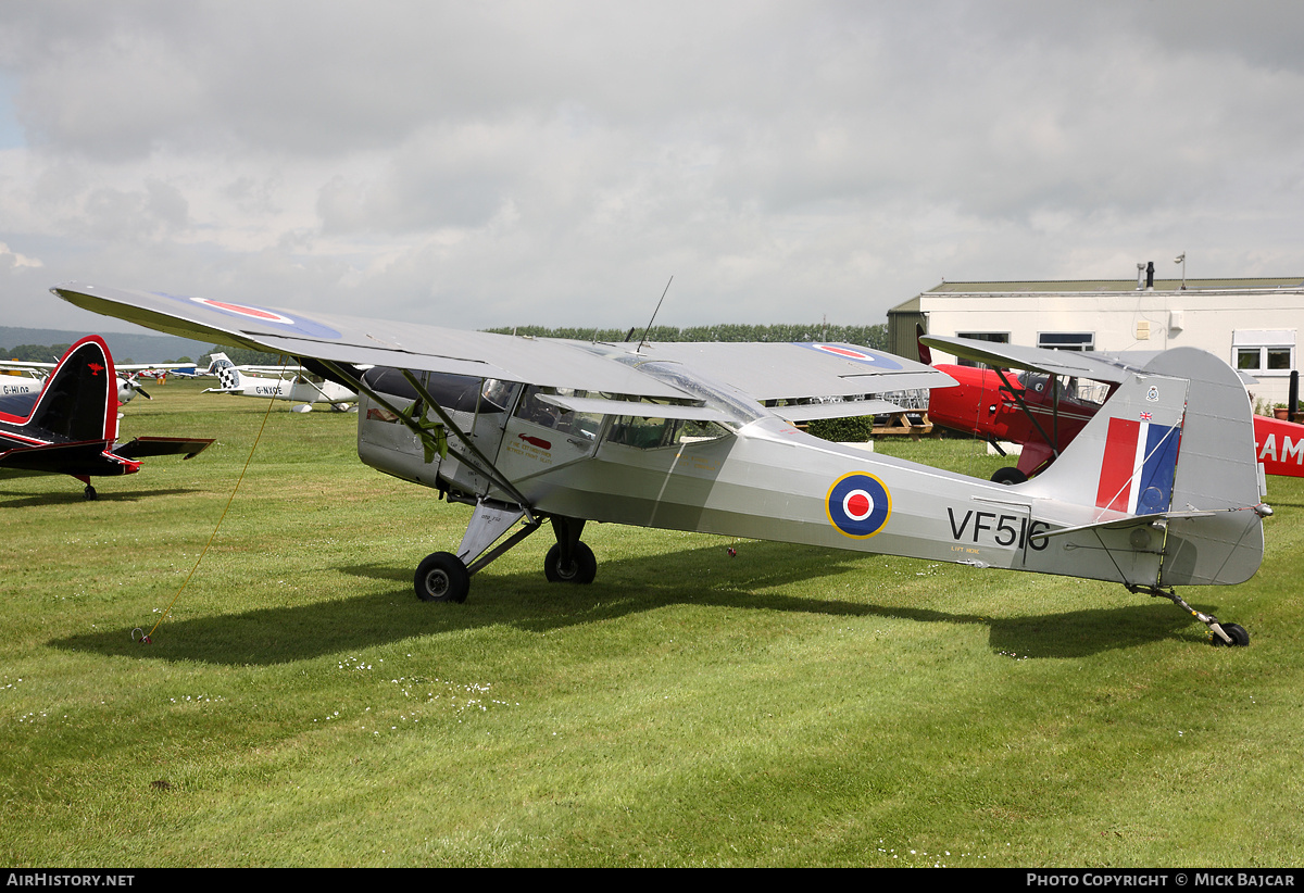 Aircraft Photo of G-ASMZ / VF516 | Beagle A-61 Terrier 2 | UK - Army | AirHistory.net #31740