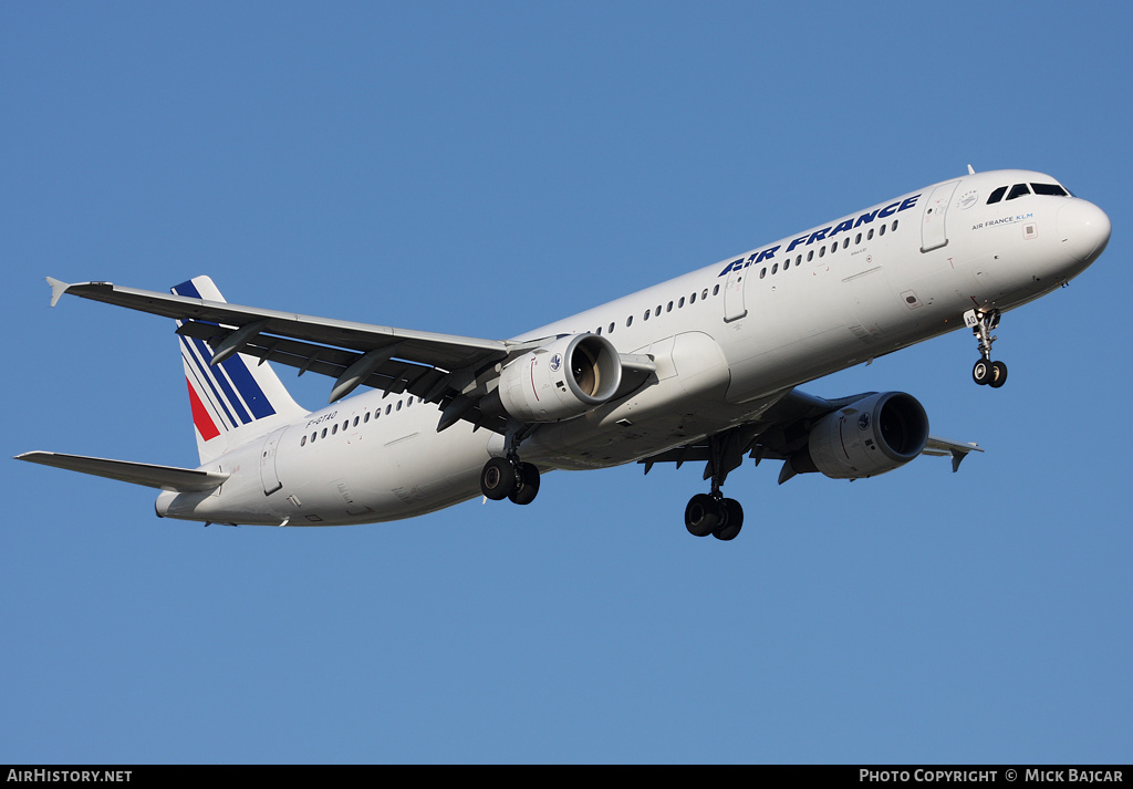 Aircraft Photo of F-GTAO | Airbus A321-211 | Air France | AirHistory.net #31743
