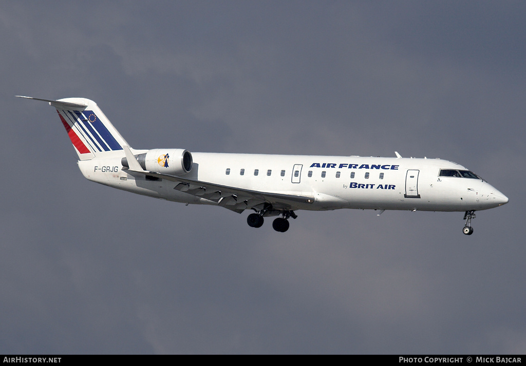 Aircraft Photo of F-GRJG | Canadair CRJ-100ER (CL-600-2B19) | Air France | AirHistory.net #31744