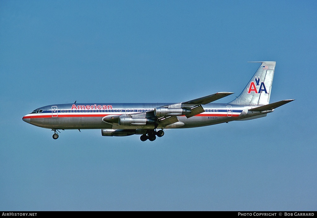 Aircraft Photo of N7503A | Boeing 707-123(B) | American Airlines | AirHistory.net #31750