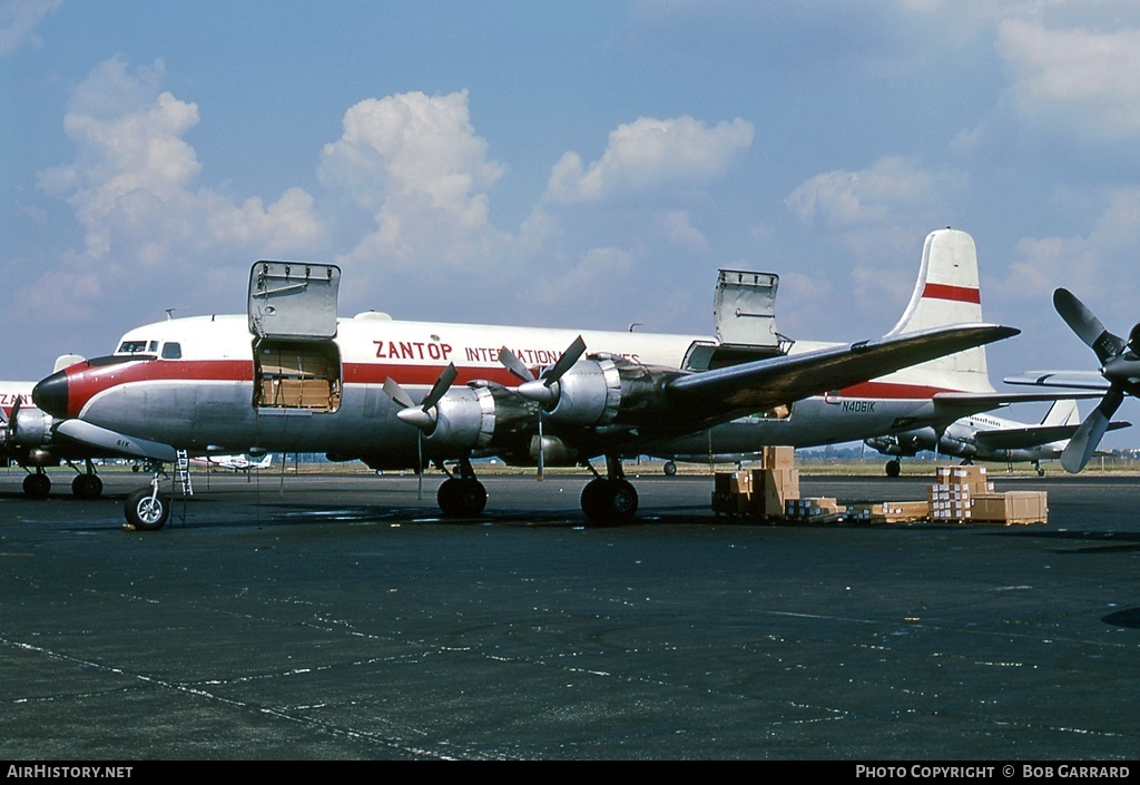 Aircraft Photo of N4061K | Douglas DC-6B(F) | Zantop International Airlines | AirHistory.net #31755