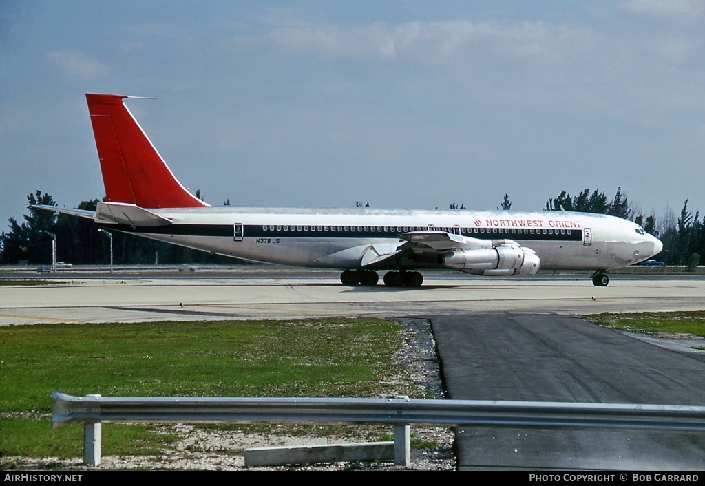 Aircraft Photo of N378US | Boeing 707-351B | Northwest Orient Airlines | AirHistory.net #31756