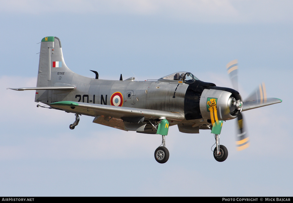 Aircraft Photo of F-AZHK / 127002 | Douglas A-1D Skyraider (AD-4NA) | France - Air Force | AirHistory.net #31762