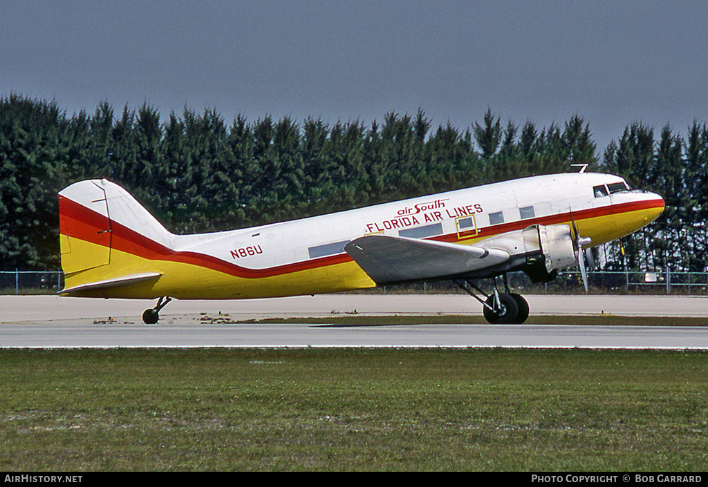 Aircraft Photo of N86U | Douglas C-47A Skytrain | Florida Airlines | AirHistory.net #31791