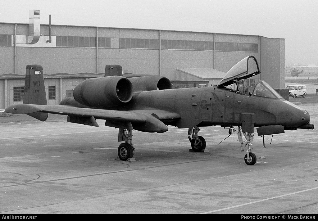 Aircraft Photo of 80-0278 / AF80-278 | Fairchild OA-10A Thunderbolt II | USA - Air Force | AirHistory.net #31806