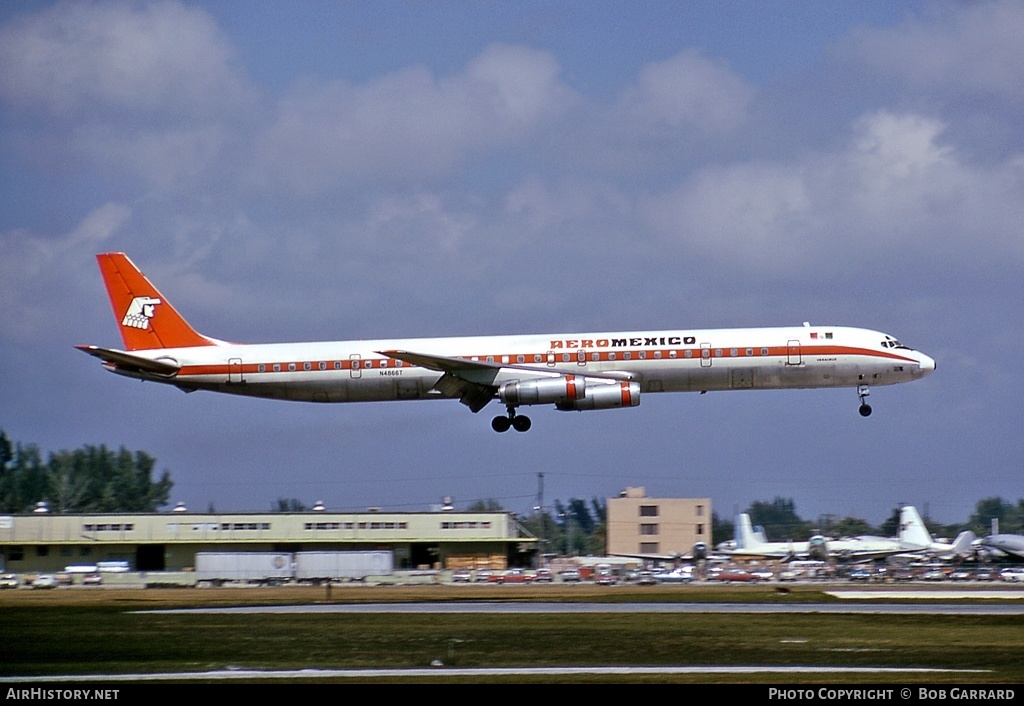 Aircraft Photo of N4866T | McDonnell Douglas DC-8-63CF | AeroMéxico | AirHistory.net #31814