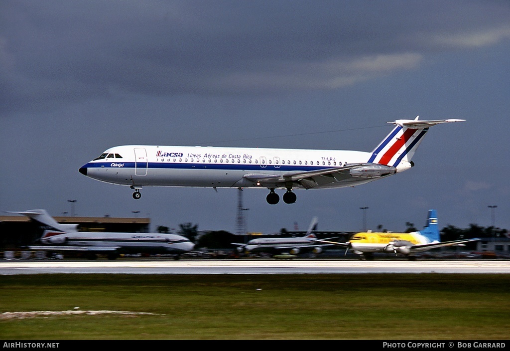 Aircraft Photo of TI-LRJ | BAC 111-531FS One-Eleven | LACSA - Líneas Aéreas de Costa Rica | AirHistory.net #31832