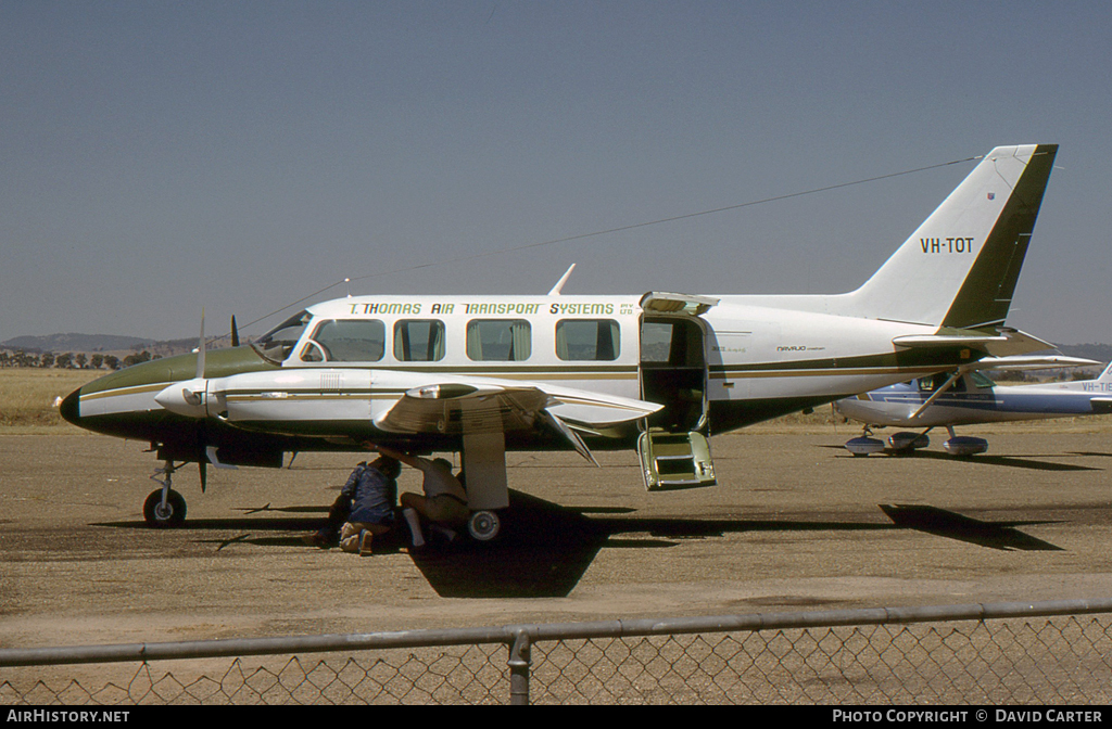 Aircraft Photo of VH-TOT | Piper PA-31-350 Navajo Chieftain | T. Thomas Air Transport Systems | AirHistory.net #31835
