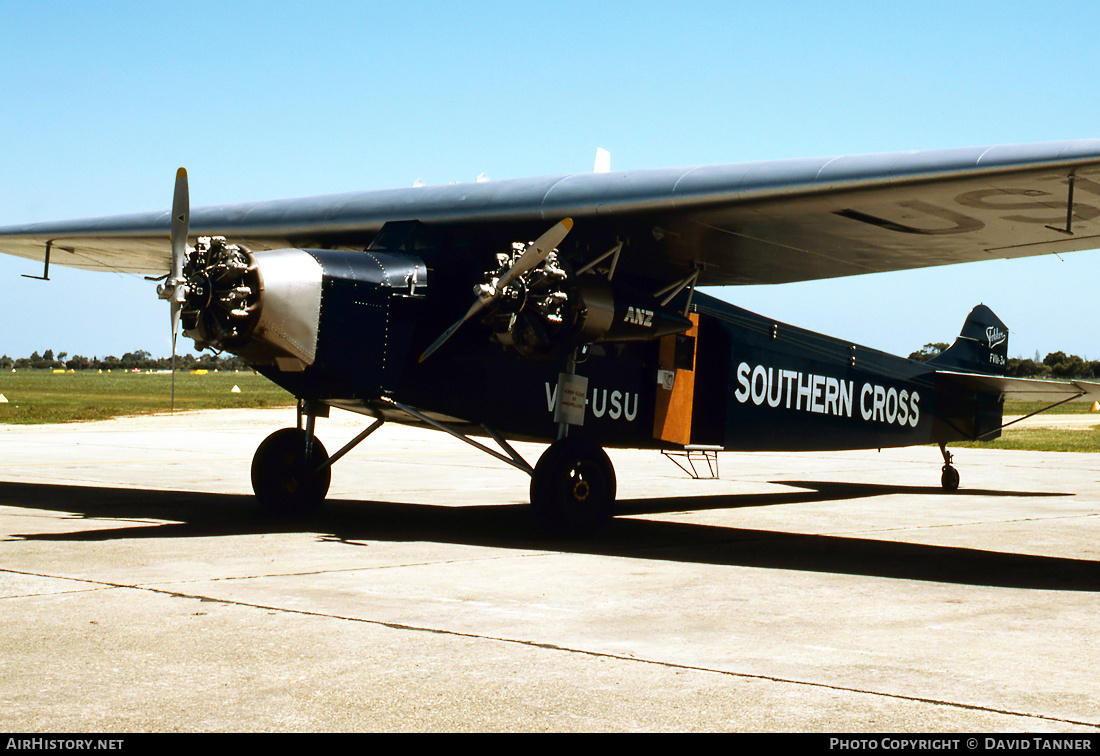 Aircraft Photo of VH-USU | FAA F.VIIb-3m Replica | AirHistory.net #31839