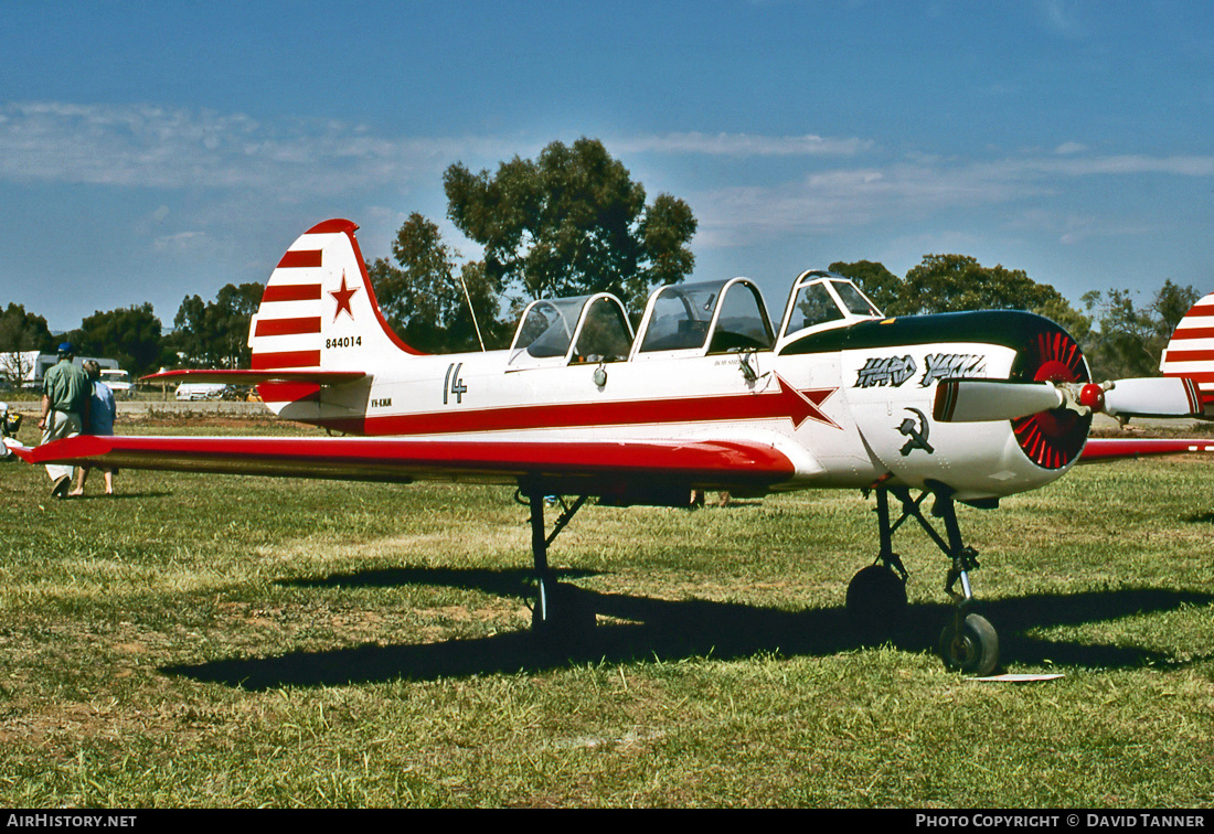 Aircraft Photo of VH-YMM | Yakovlev Yak-52 | AirHistory.net #31854