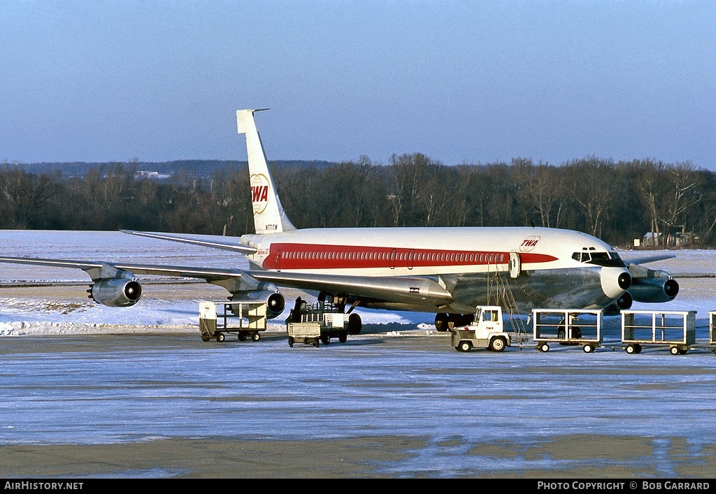 Aircraft Photo of N771TW | Boeing 707-331 | Trans World Airlines - TWA | AirHistory.net #31855