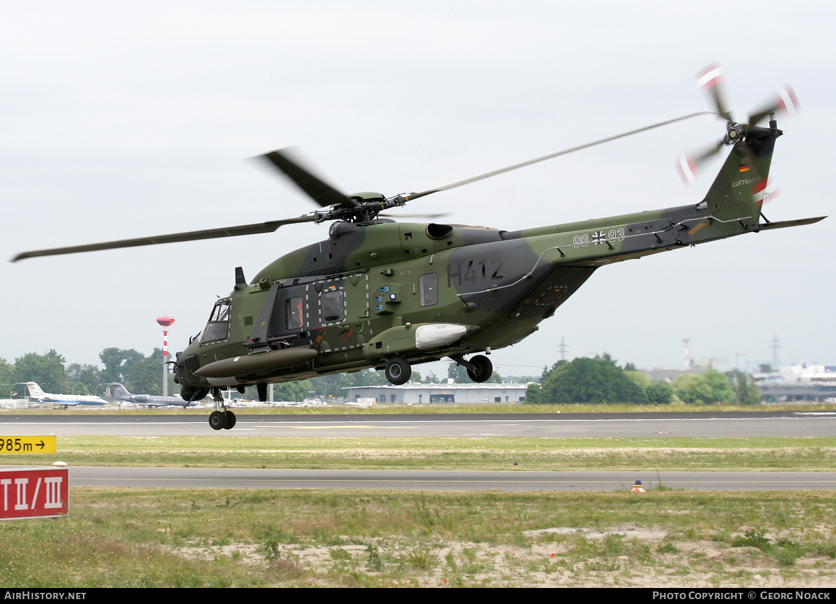 Aircraft Photo of 9893 | NHI NH90 TTH | Germany - Air Force | AirHistory.net #31926
