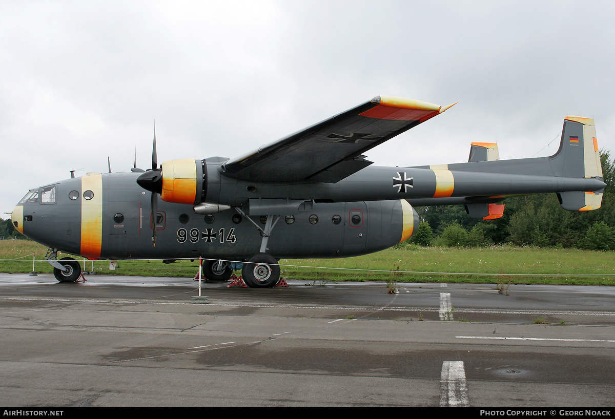 Aircraft Photo of 9914 | Nord 2501D Noratlas | Germany - Air Force | AirHistory.net #31927