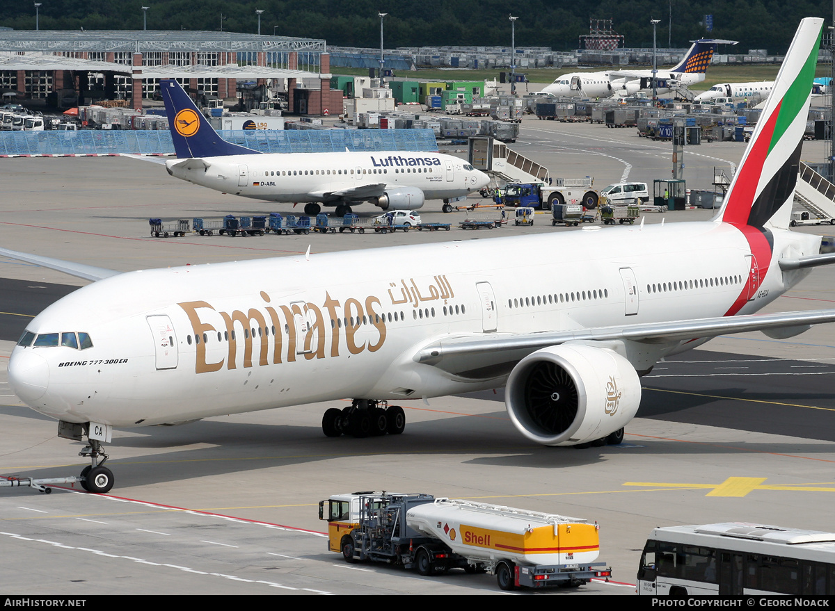 Aircraft Photo of A6-ECA | Boeing 777-36N/ER | Emirates | AirHistory.net #31943