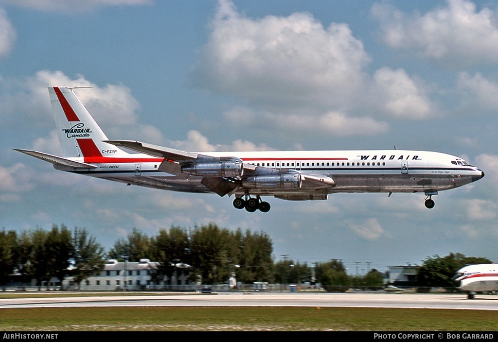 Aircraft Photo of C-FZYP | Boeing 707-396C | Wardair Canada | AirHistory.net #31947