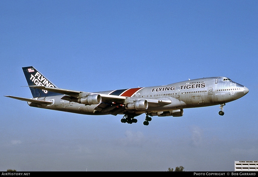 Aircraft Photo of N805FT | Boeing 747-132(SF) | Flying Tigers | AirHistory.net #31956