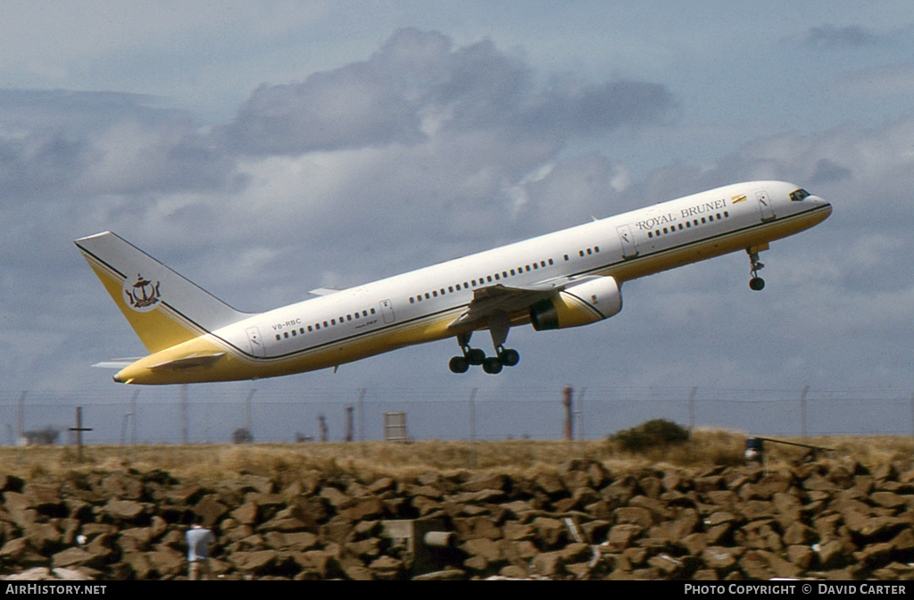 Aircraft Photo of V8-RBC | Boeing 757-2M6 | Royal Brunei Airlines | AirHistory.net #31963