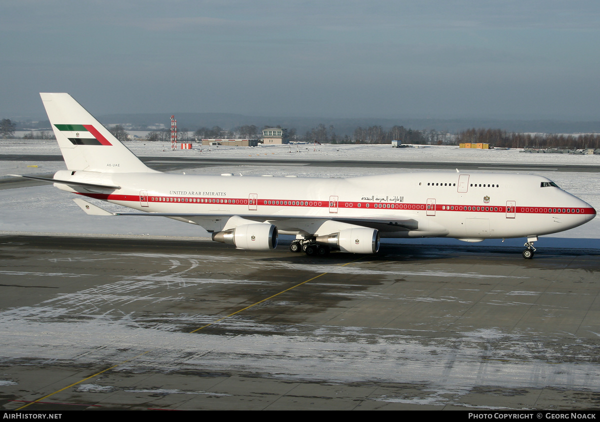 Aircraft Photo of A6-UAE | Boeing 747-48EM | United Arab Emirates Government | AirHistory.net #31968